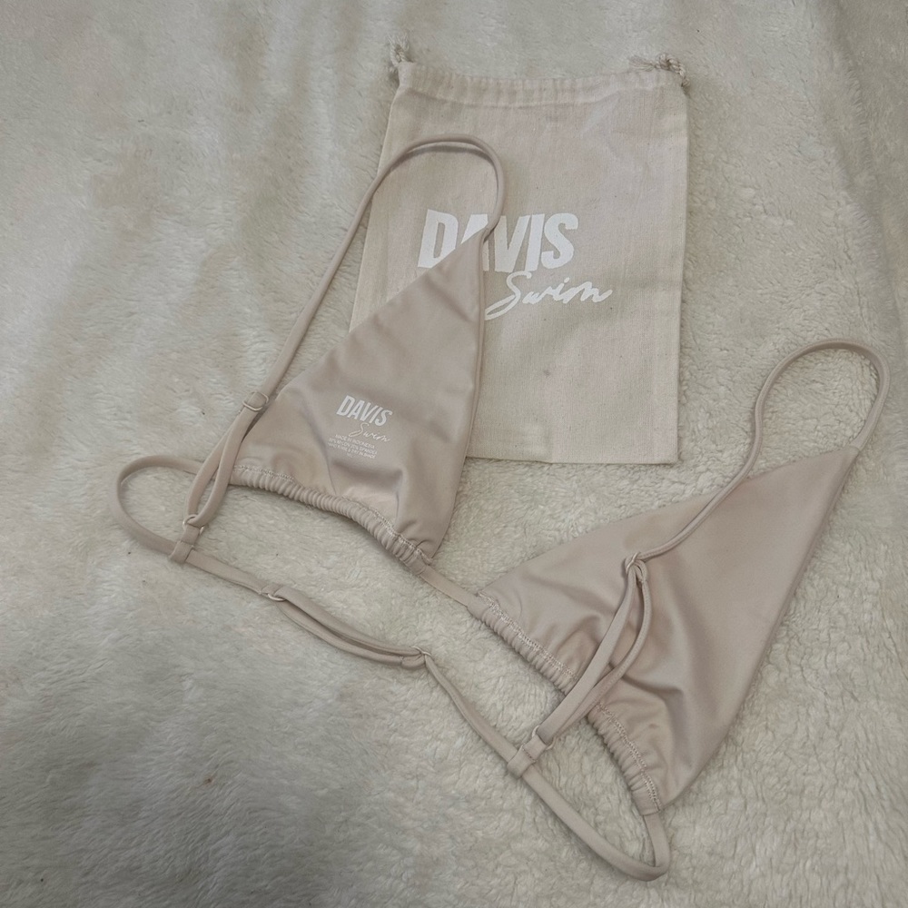 DAVIS ACTIVE Triangle Swim Top - Picture 5 of 7